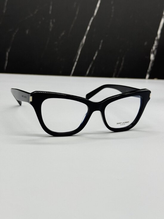 NEW SAINT LAURENT SL472 001 WOMEN CAT EYE EYEGLASSES SAINT LAURENT SL 472